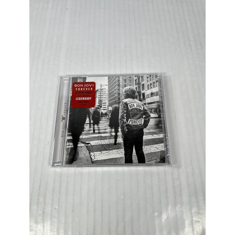 Jon Bon Jovi Autographed Insert Signed Autopen Forever CD Limited Edition NEW